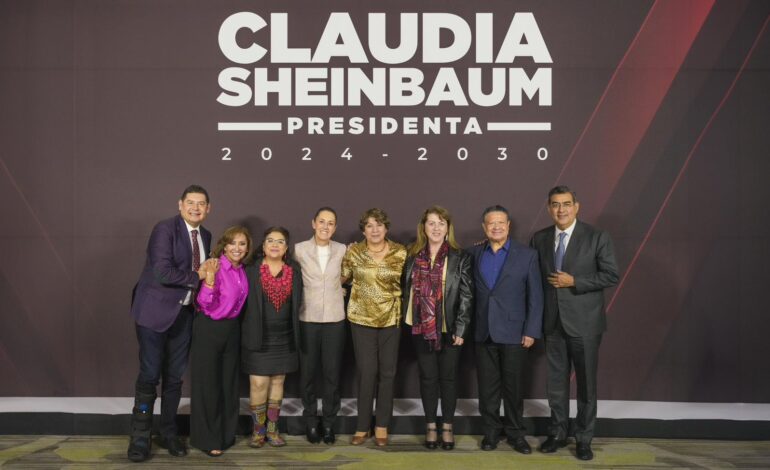Acuerdan trabajo conjunto Claudia Sheinbaum y Alejandro Armenta