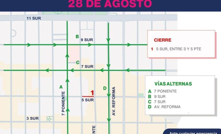 SEGOM supervisará fiestas patronales en última semana de agosto
