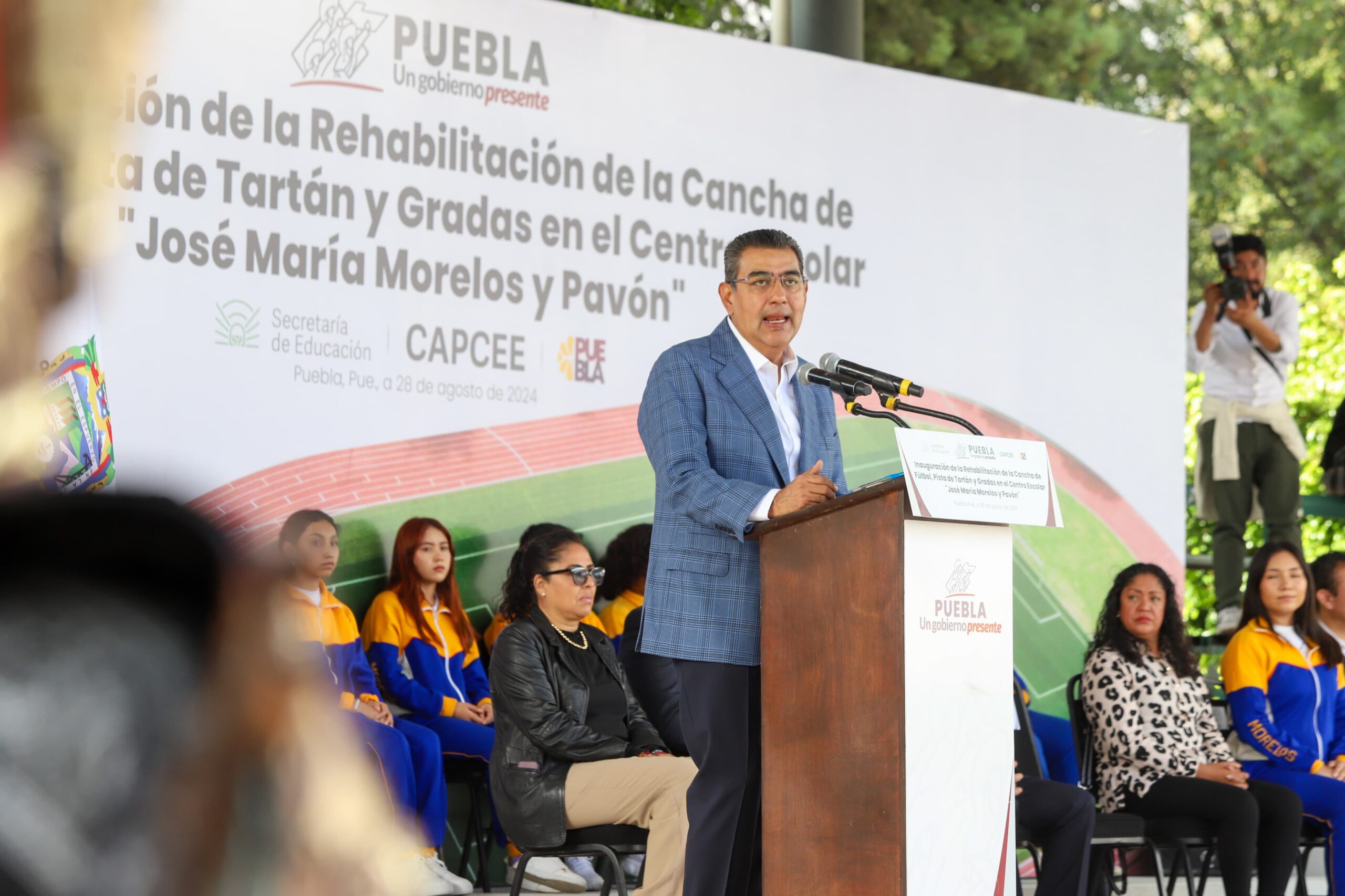 Sergio Salomón niega falta de coordinación carretero; tras secuestro exprés de Blanca Alcalá