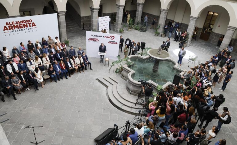 Con unidad y lealtad a Puebla se construye un gobierno transparente: Alejandro Armenta