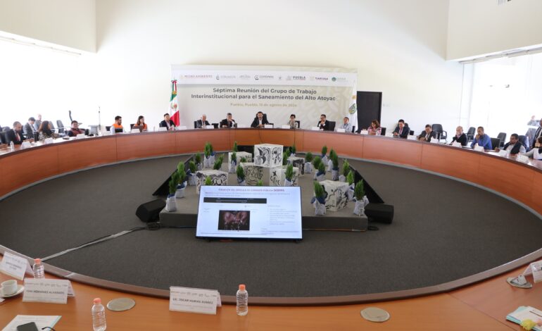 Detona gobierno estatal acciones para saneamiento del Atoyac