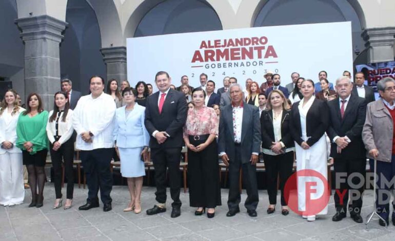 Armenta designa más nombramientos para su gabinete