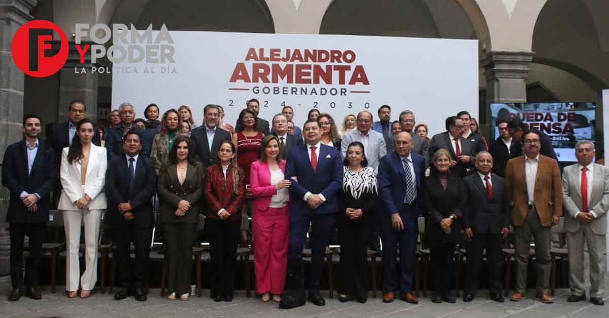 Presenta Armenta el segundo bloque de su gabinete