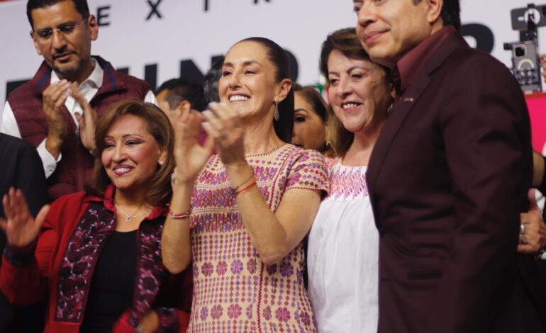 La gobernadora electa de Morelos asistió al Séptimo Congreso Nacional de Morena