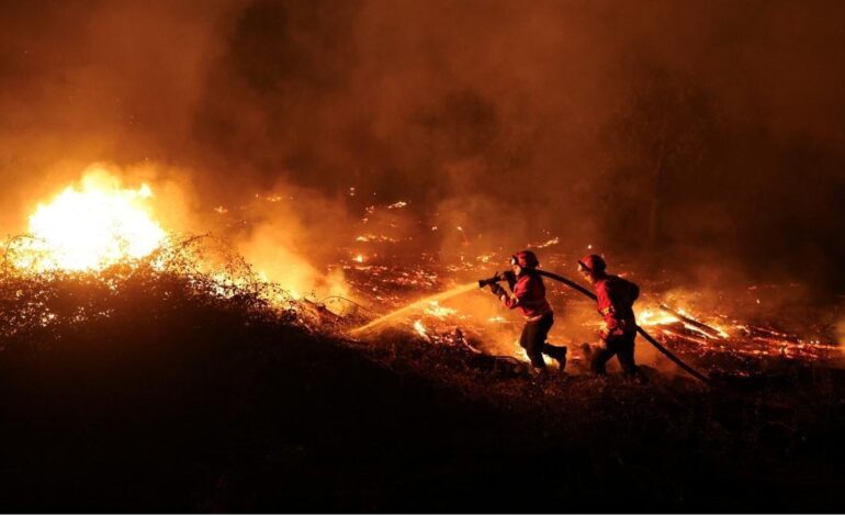 Incendios arrasan Portugal