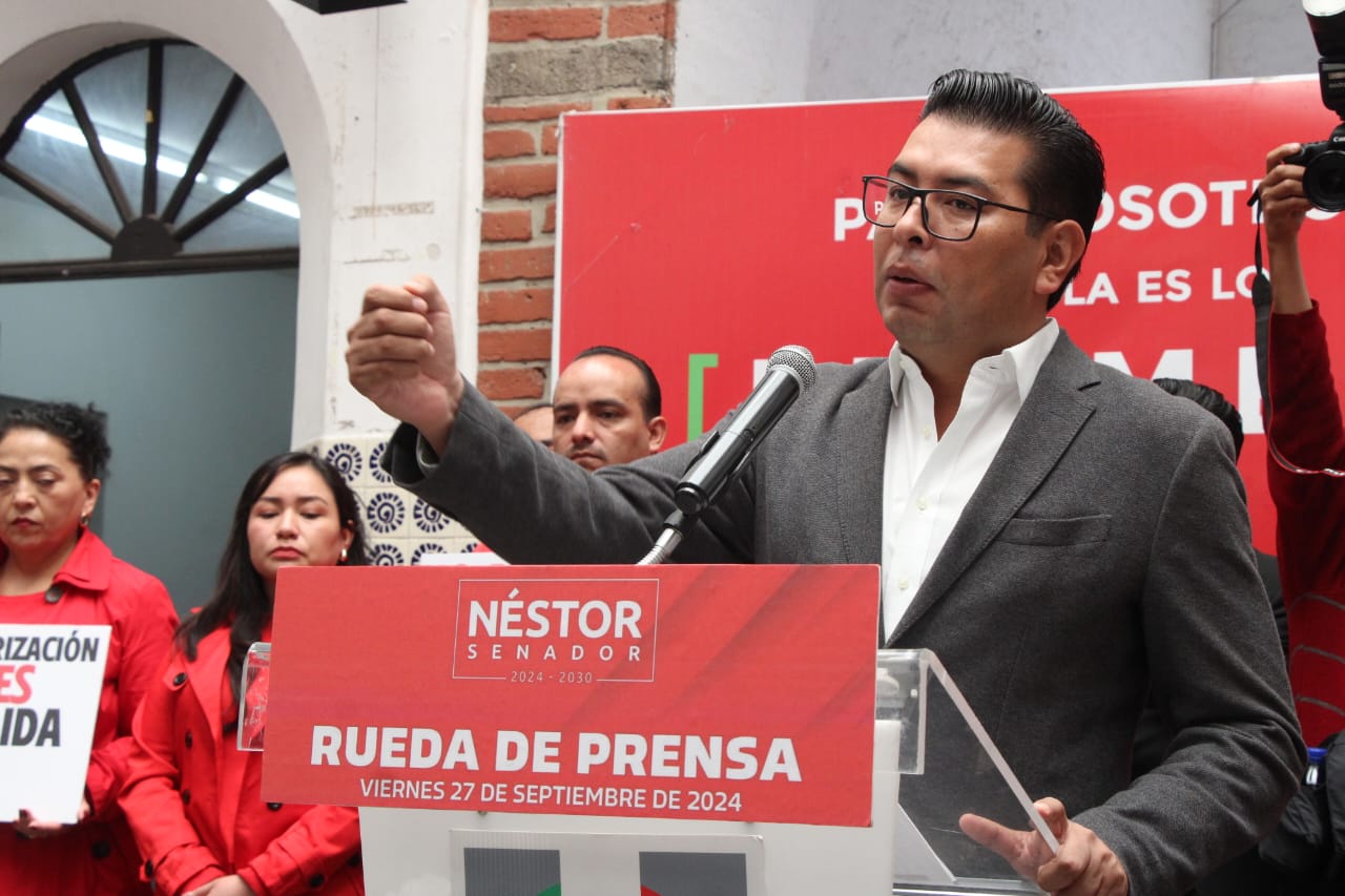 Respaldará PRI Puebla proyectos de Alejandro Armenta: Néstor Camarillo