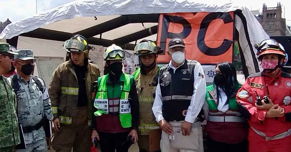 Simulacro Nacional 2024: Participan en Puebla más de millón y medio de personas
