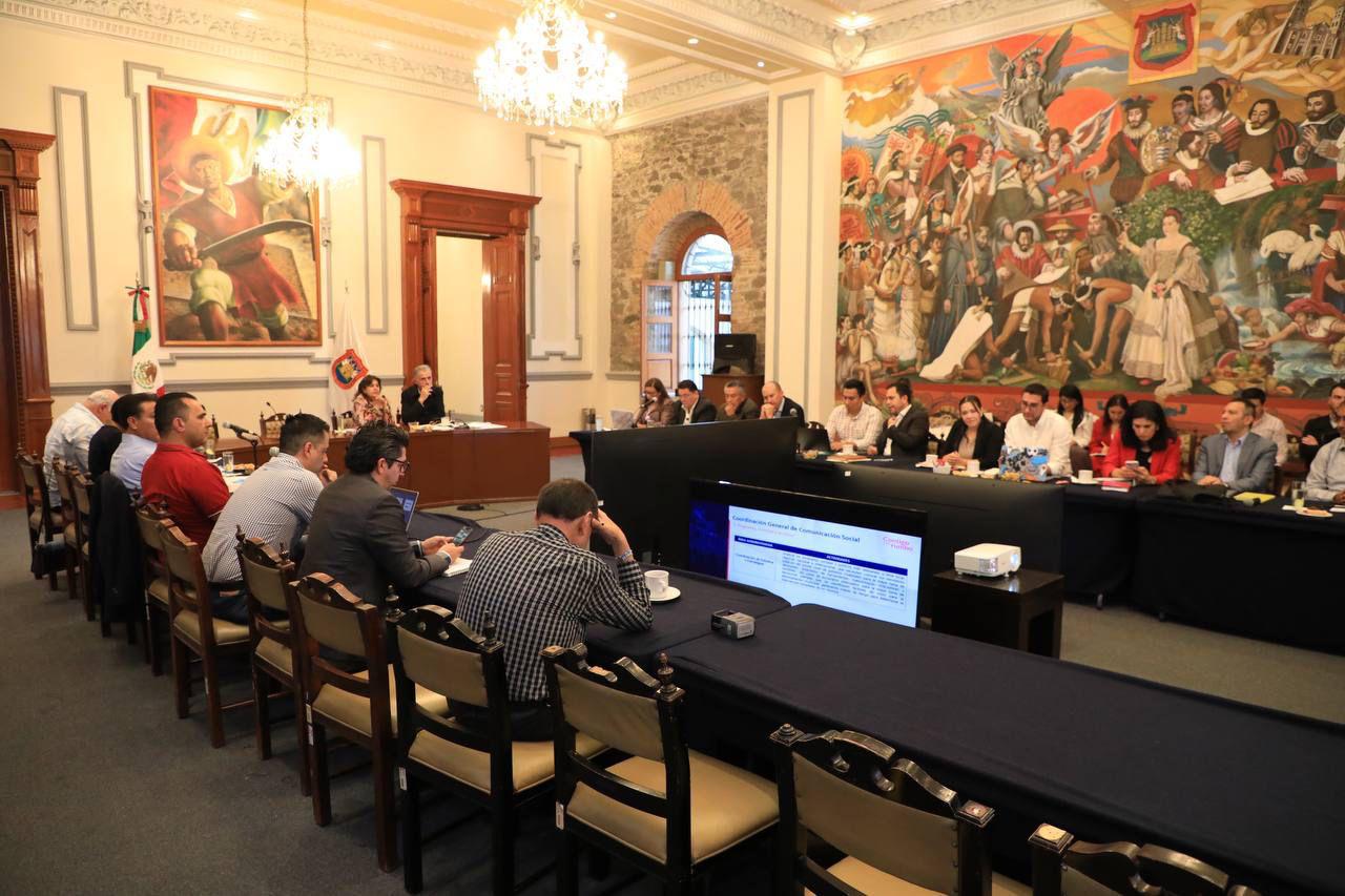 Continúan mesas de diálogo en Ayuntamiento de Puebla