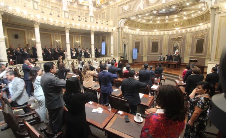 Comienzan los trabajos de la LXII Legislatura de Puebla