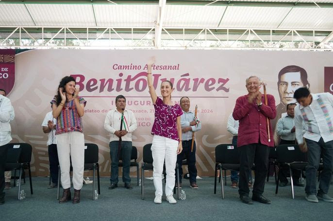 Vamos a seguir trabajando con Oaxaca y para Oaxaca: Sheinbaum