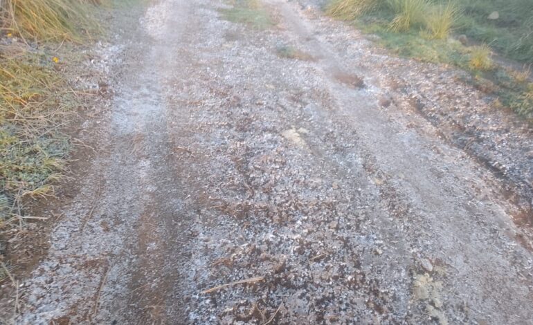 Inician primeras heladas en Puebla