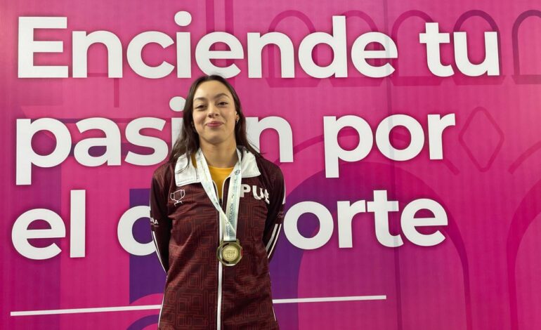 Circe Garrido Morales, ganadora del Premio Estatal del Deporte en Puebla 2024