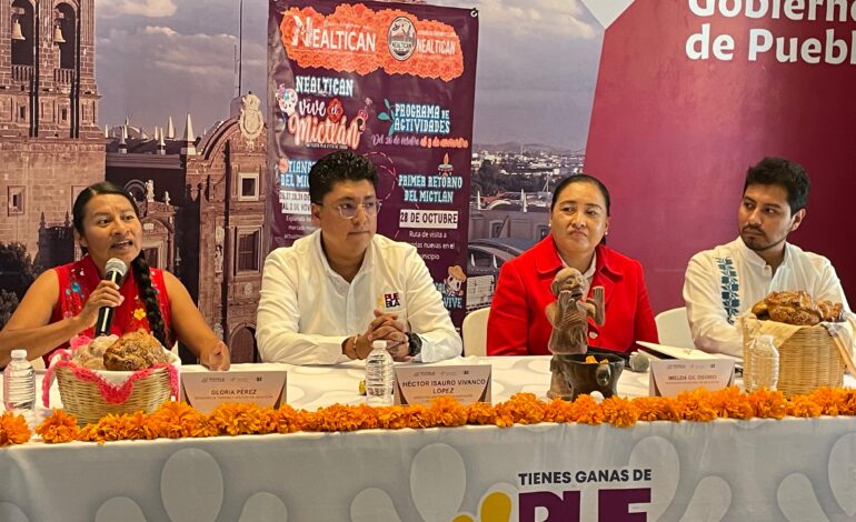 Presentan el Festival Nealtican Vive el Mictlán