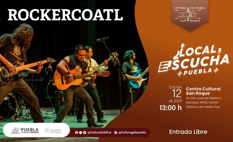 Ofrecerá Centro Cultural “San Roque” presentaciones musicales de artistas poblanos: Cultura