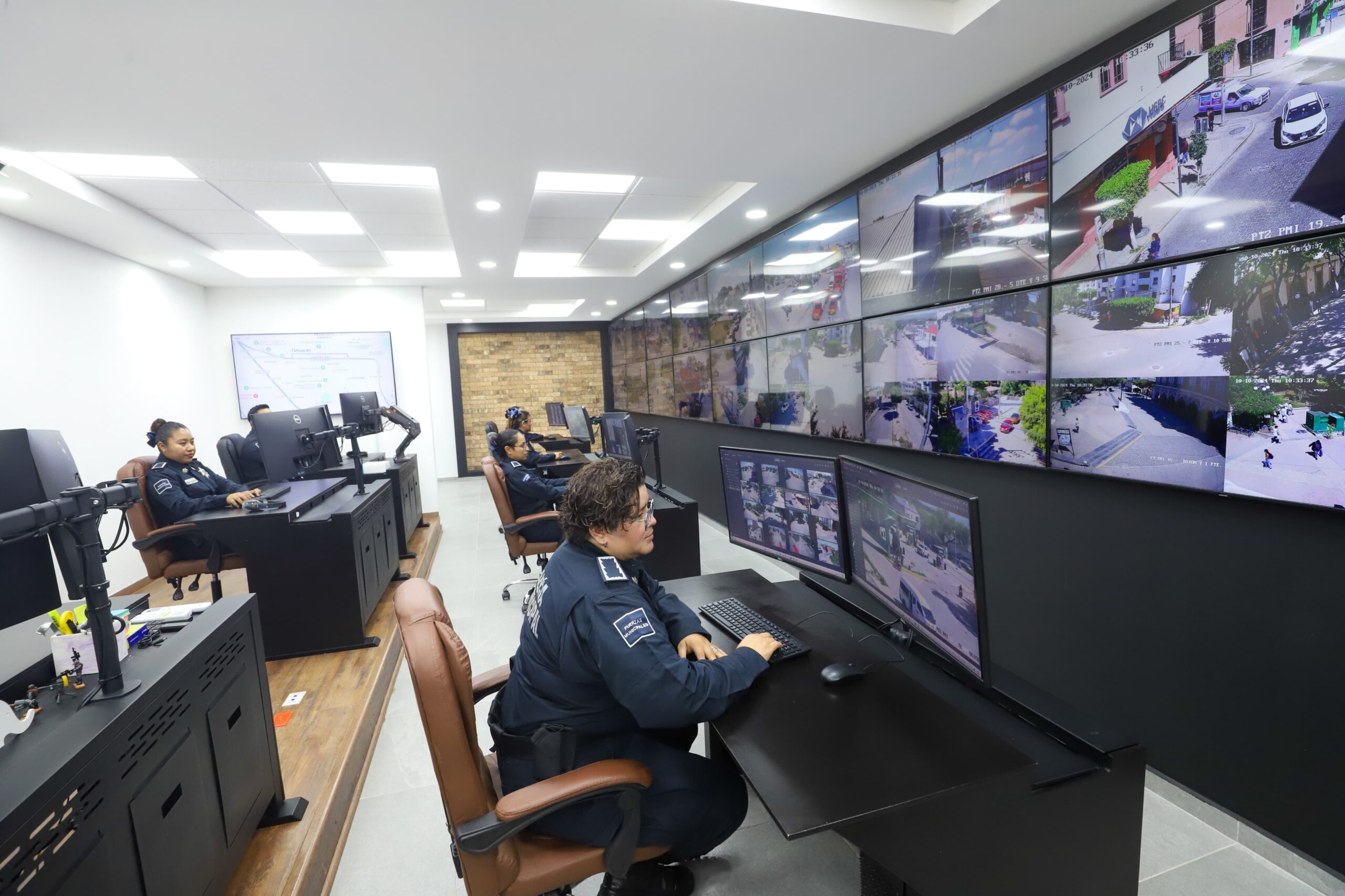 Puebla, con el sistema de videovigilancia más amplio de su historia: Sergio Salomón