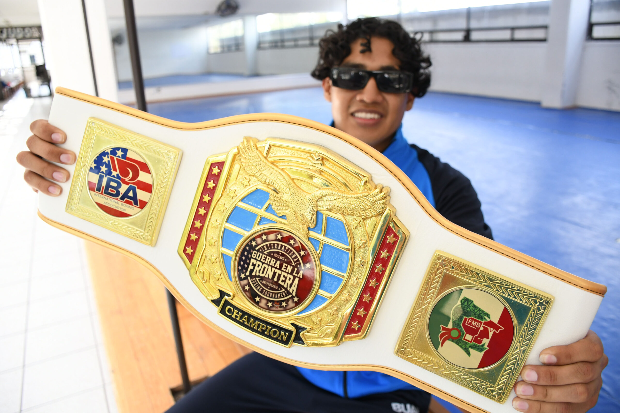 Estudiante de Ingeniería Civil de la BUAP        gana campeonato internacional de box