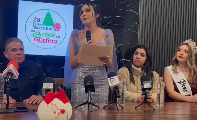Chignahuapan se prepara para la feria nacional del árbol y la esfera