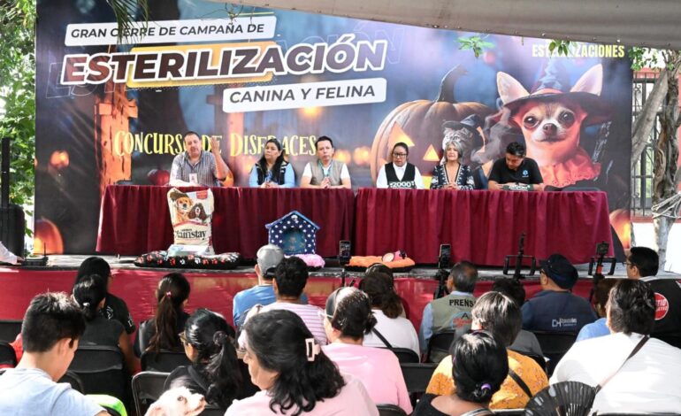 Éxito en la campaña de esterilización en Cuautla