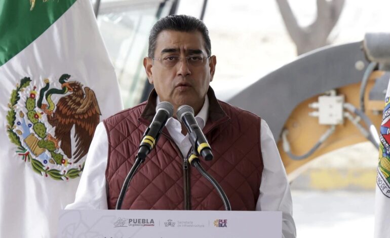 Sergio Salomón promete avances en casos recientes de inseguridad en Puebla