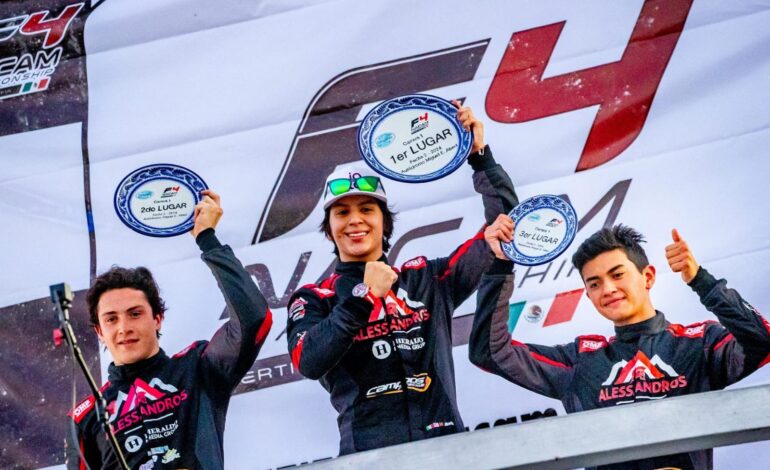 F4 Nacam Puebla: triunfos divididos entre México y EUA