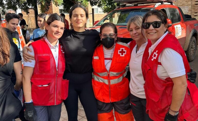 Rosalia se solidariza con los afectados de la DANA