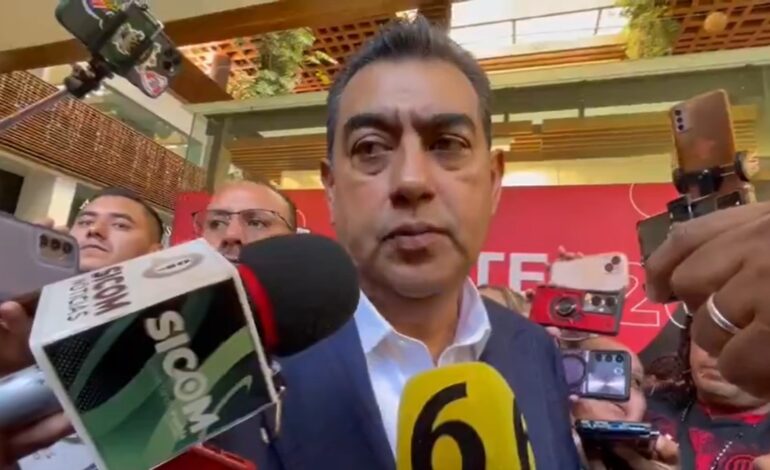 Sergio Salomón señala que el Congreso es quien debe responder a comparecencia de ‘Agua de Puebla’