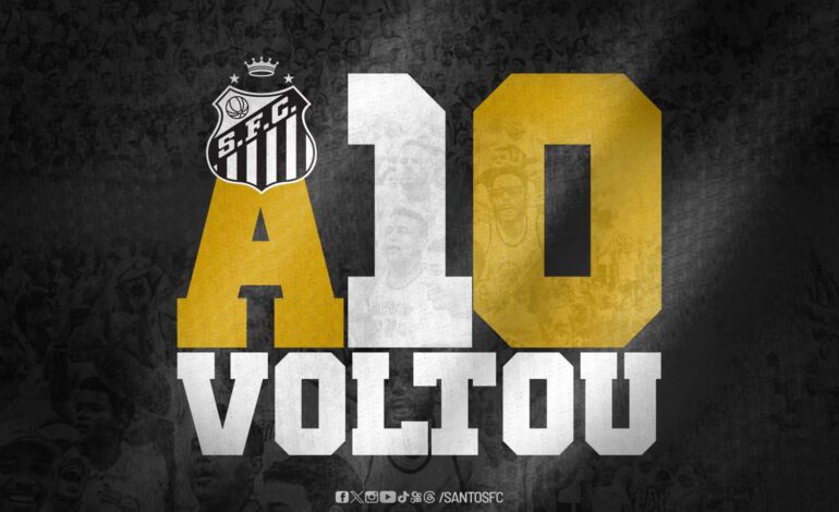 Santos vuelve a recuperar su número mítico tras regresar a la Serie A