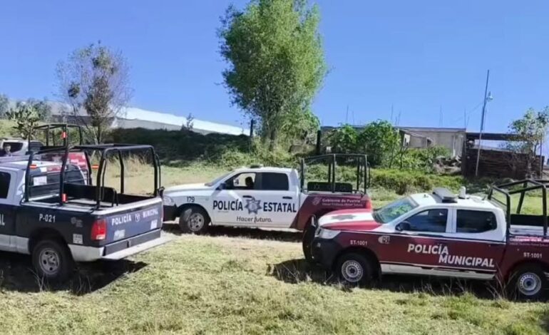 Cuatro cadáveres calcinados encontrados en campo de cultivo en Cholula