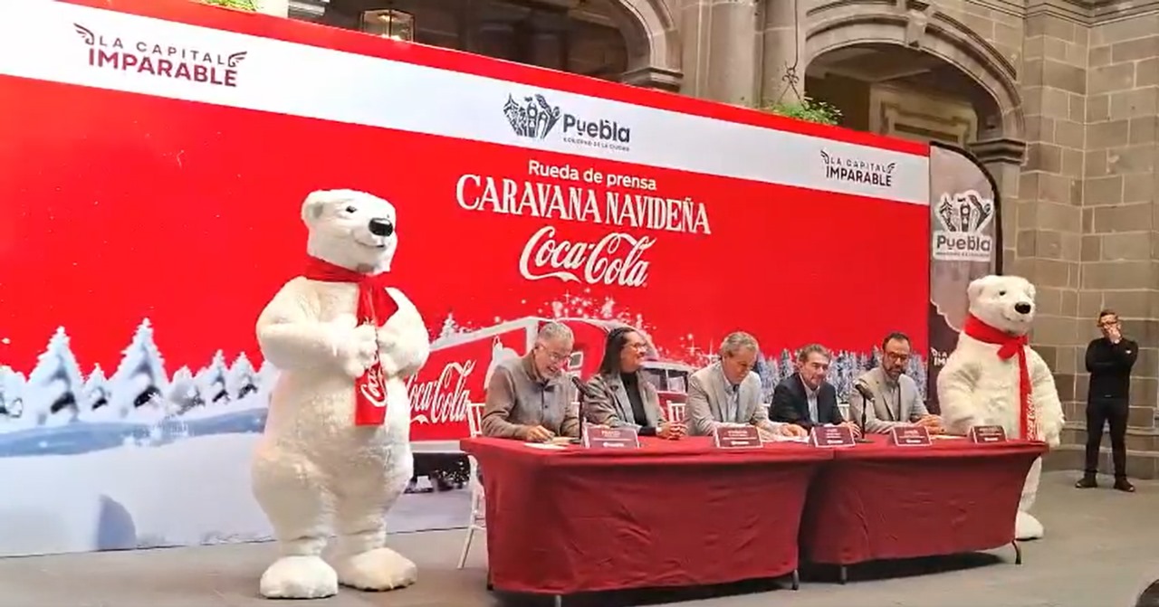 La Caravana Coca-Cola volverá a Puebla con desfile, conciertos, baile y más