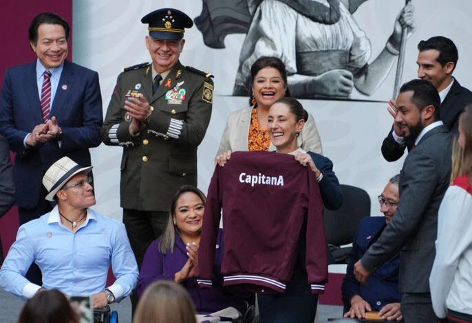 Claudia Sheinbaum entrega el Premio Nacional de Deportes 2024