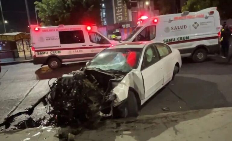 Arrolla ebrio a 9 personas en CDMX; mueren 4