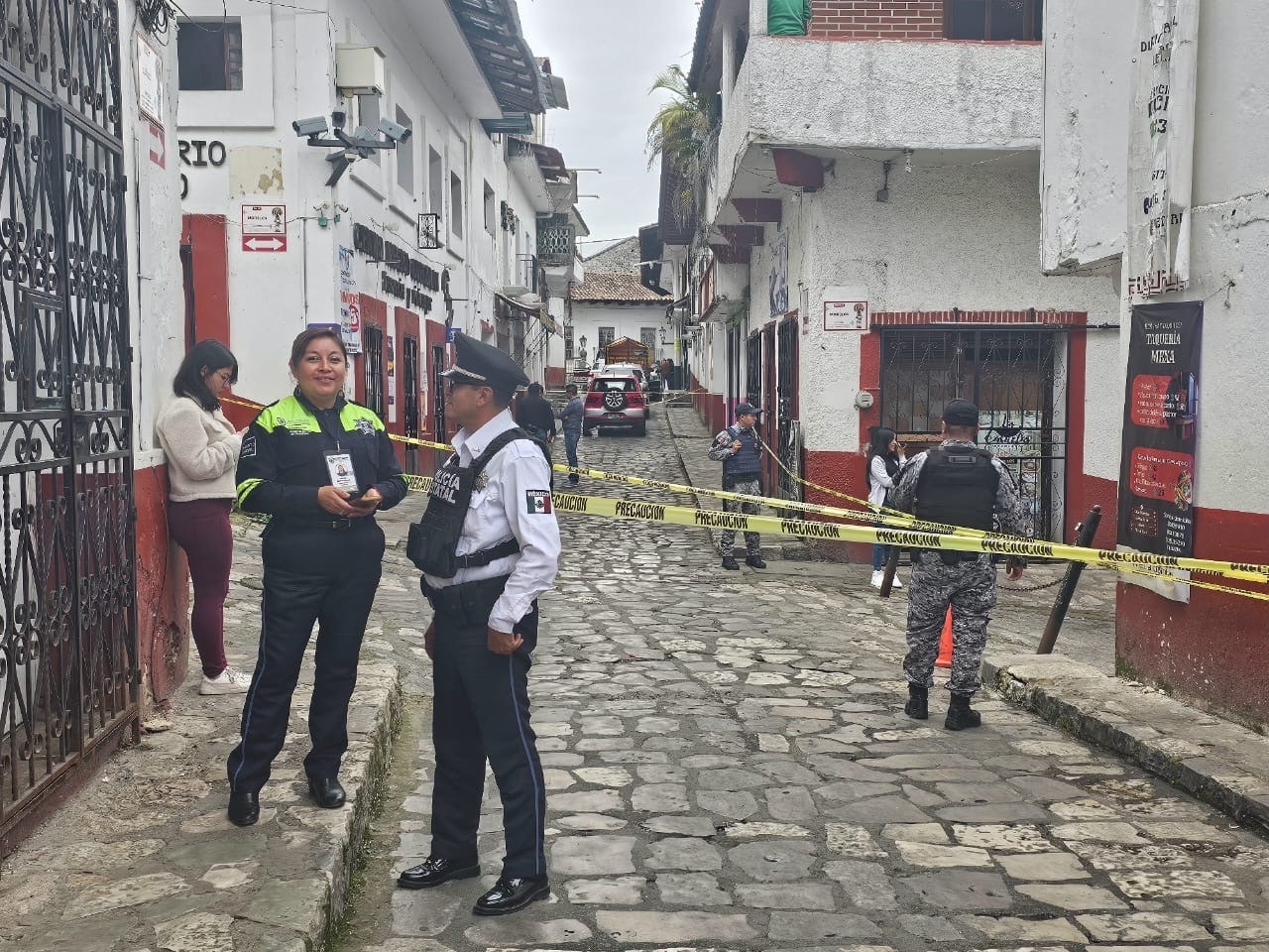 Frustran asalto a banco en Cuetzalan