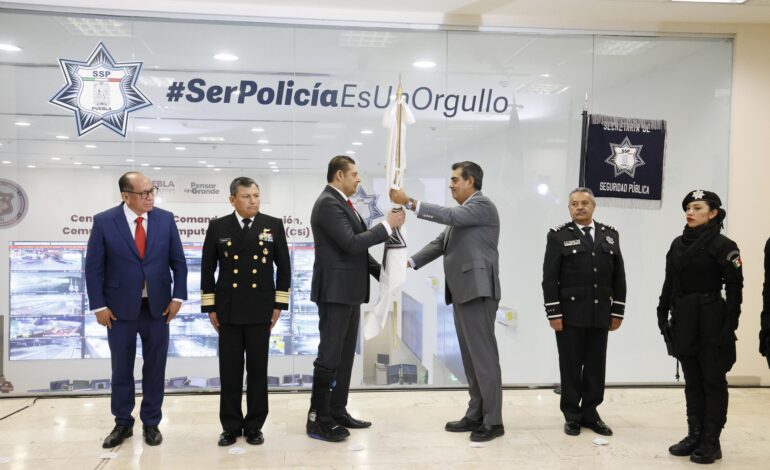 Armenta y Salomón realizan cambio de mando de seguridad
