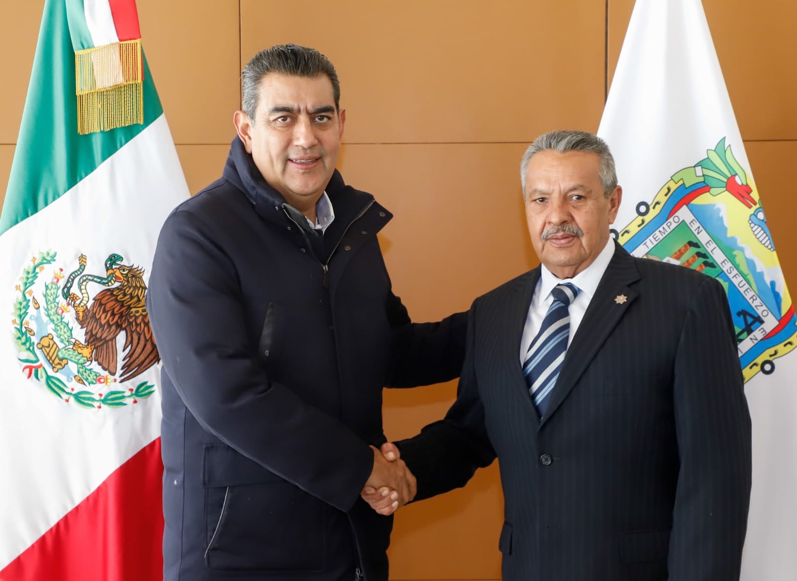 Sergio Salomón anuncia al nuevo titular de SSP tras salida de Cruz Luna