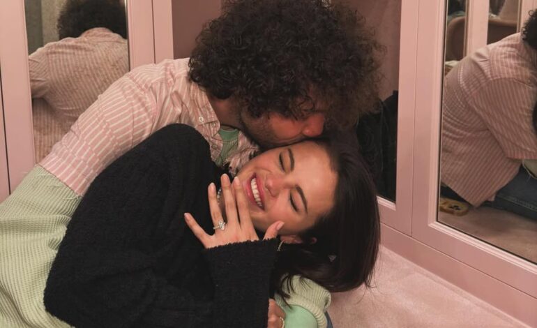 ¡Selena Gómez se compromete con Benny Blanco!