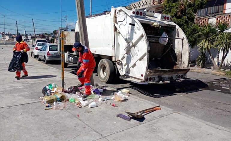 Anuncia OOSL ajustes en los horarios para el servicio de recolección en año nuevo