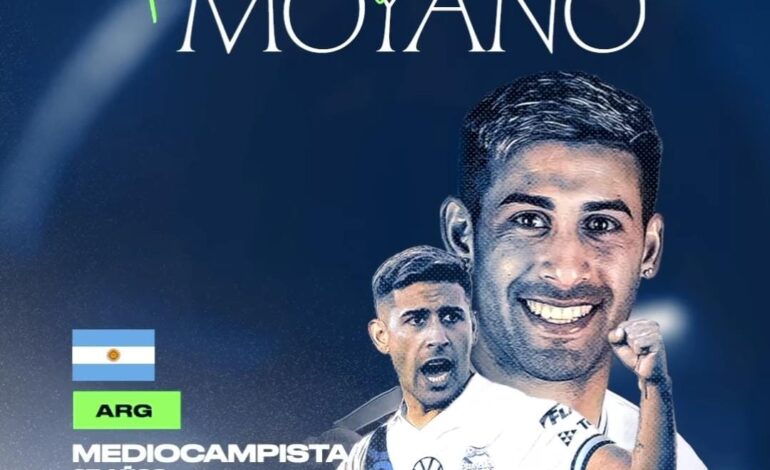 Anuncia el Club Puebla la contratación de Franco Moyano, mediocampista argentino