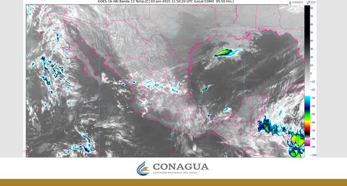 Prevén lluvias fuertes en Puebla, Tamaulipas, San Luis Potosí y Quintana Roo