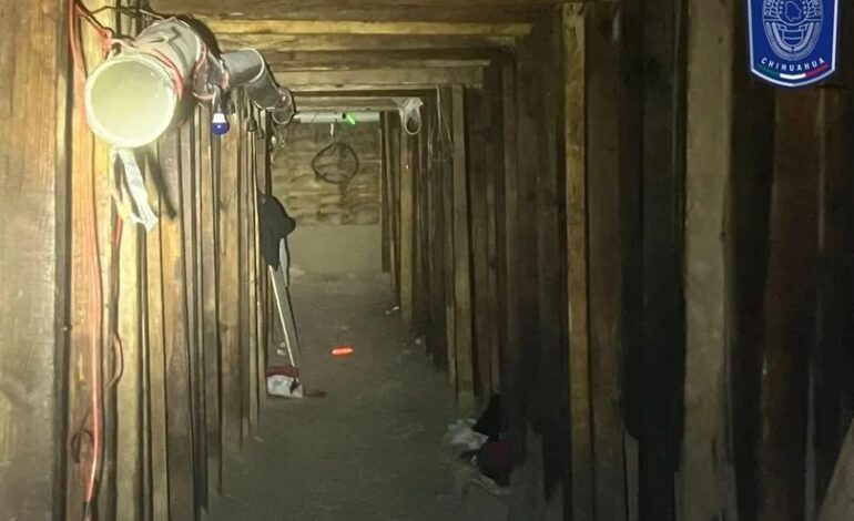 Descubren túnel clandestino que va de Ciudad Juárez al El paso, Texas