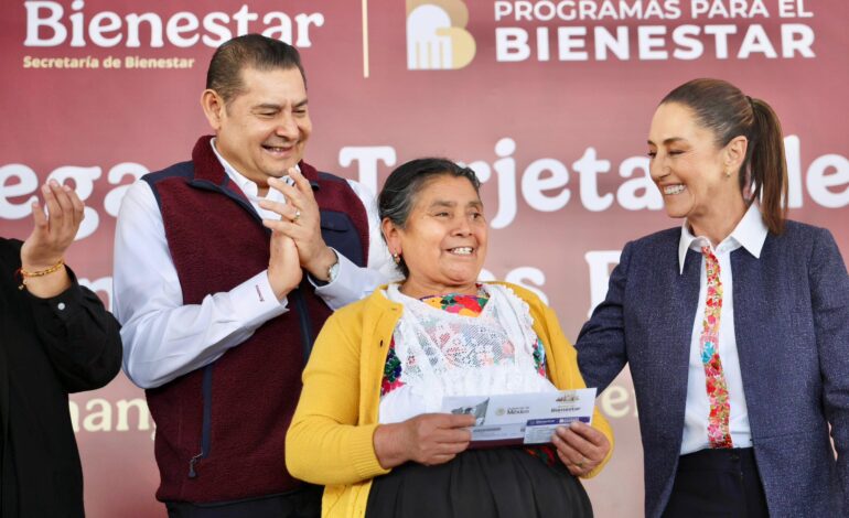 Entregará Sheinbaum tarjetas del Bienestar en la Mixteca poblana el 19 de enero