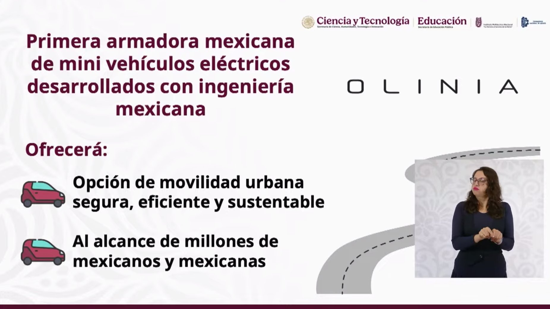 Instalará Gobierno de México fábrica de autos eléctricos Olinia; Puebla figura en la lista