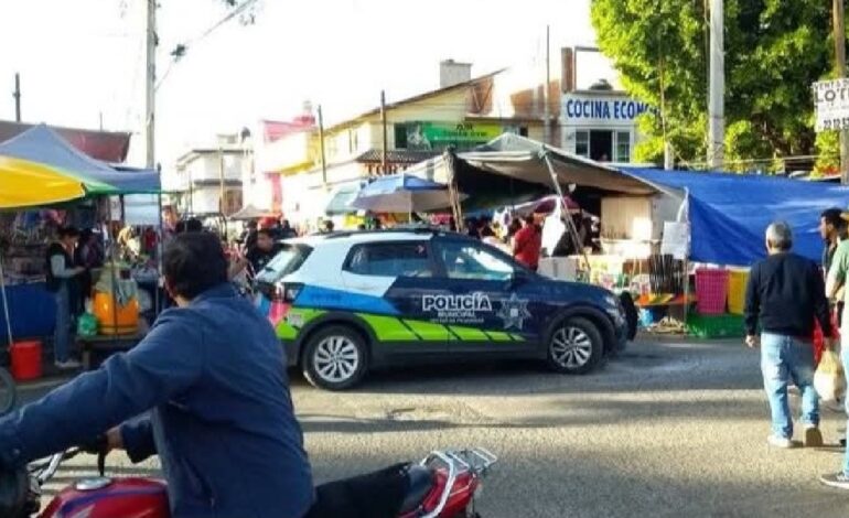 Muere a balazos en tianguis de Loma Bella