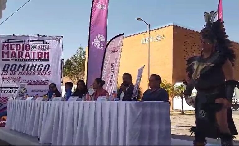 Presentan el Maratón San Andrés Cholula 2025