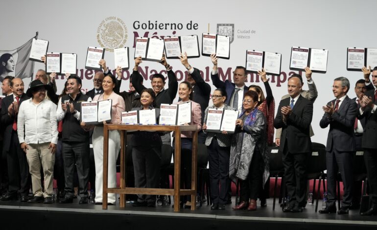 Asistió Pepe Chedraui al Primer Encuentro Nacional Municipal con Claudia Sheinbaum
