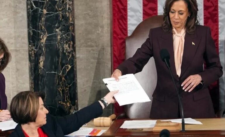 Congreso de Estados Unidos certifica victoria de Donald Trump en las elecciones