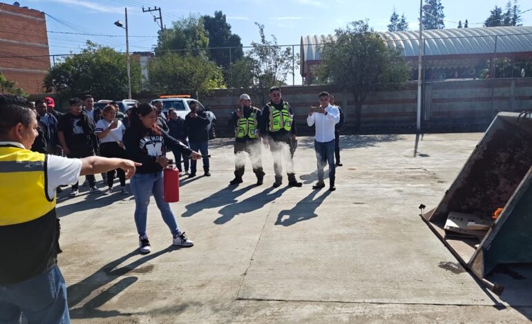 Imparte PC de Cuautlancingo capacitación de primeros auxilios