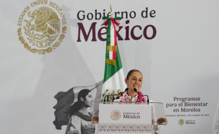 Claudia Sheinbaum confirma entrega de tarjetas para Adultas Mayores