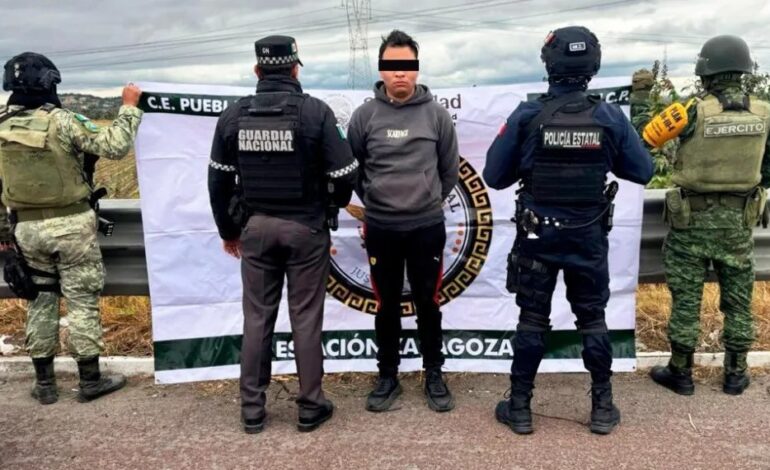 En operativo coordinado, detienen a probable responsable de robo