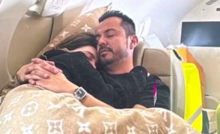¡Revelan foto de Belinda muy acaramelada con José Luis García Parra!