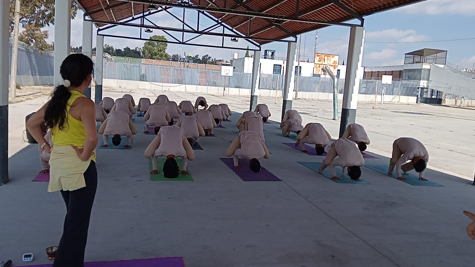Participó el CERESO de San Miguel en Yoga